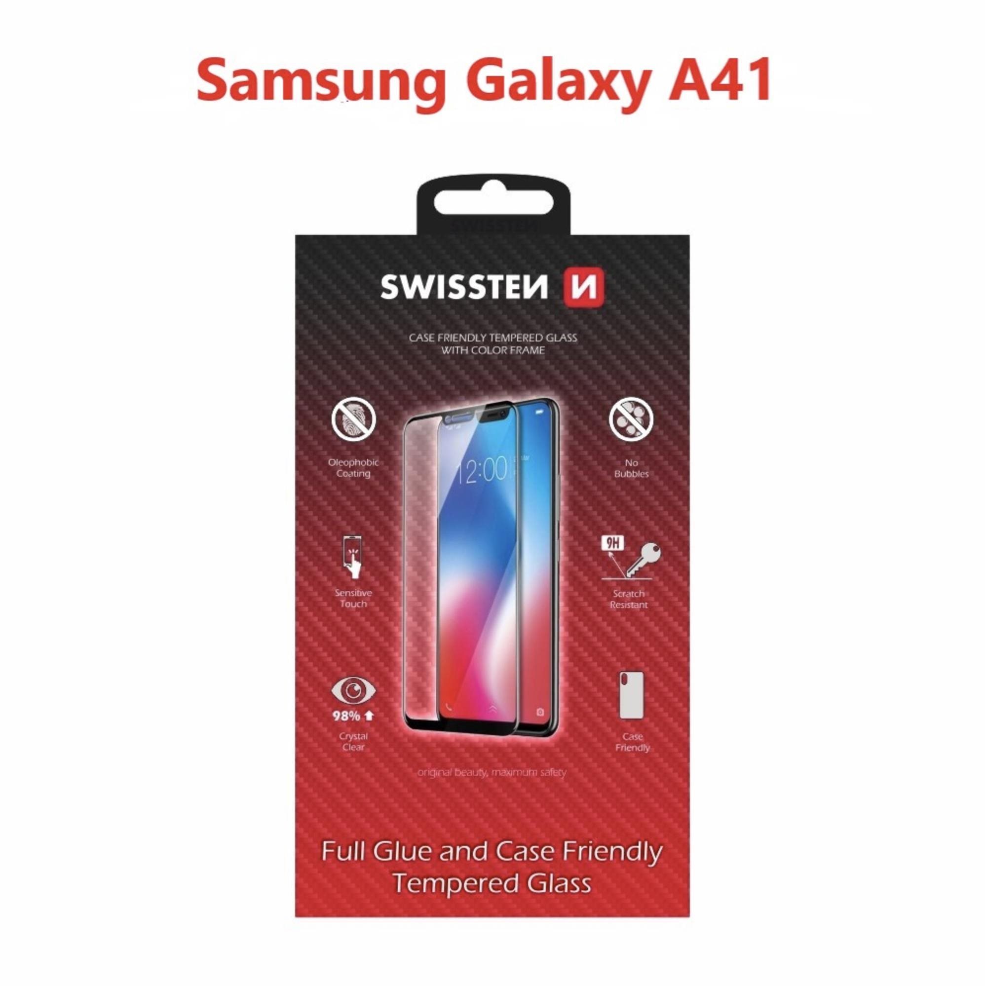 Swissten Case Friendly pre Samsung Galaxy A41 čierne