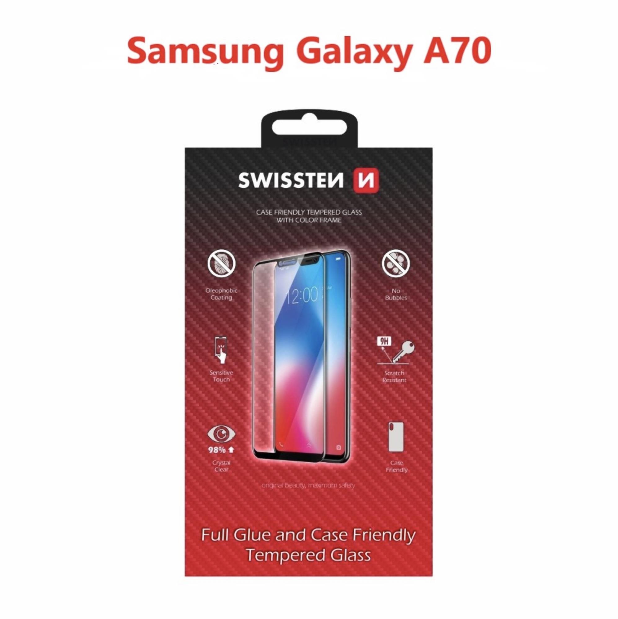 Swissten Case Friendly pre Samsung Galaxy A70 čierne