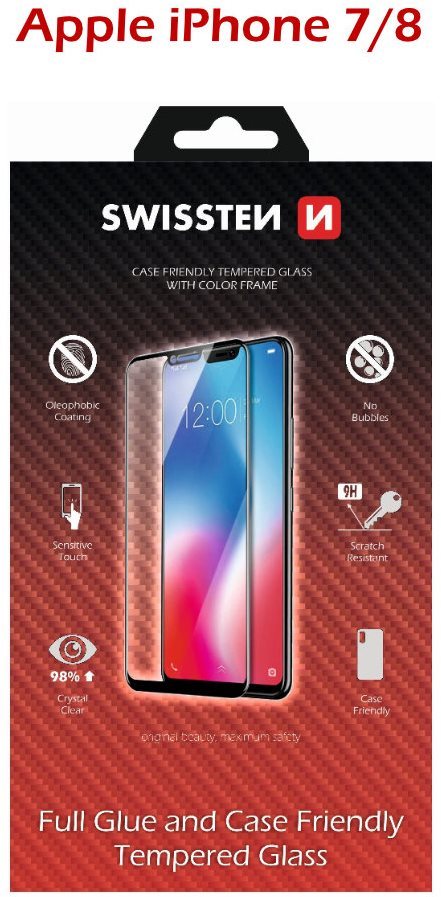 Swissten Case Friendly pre iPhone 7/8 biele