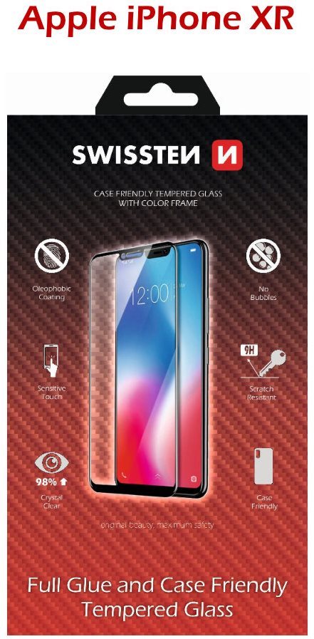 Swissten Case Friendly pre iPhone XR čierne