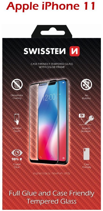 Swissten Case Friendly pre iPhone 11 čierne