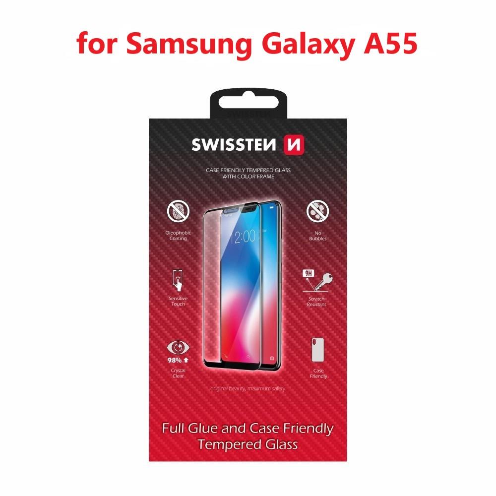 Swissten Case Friendly na Samsung Galaxy A55 čierne