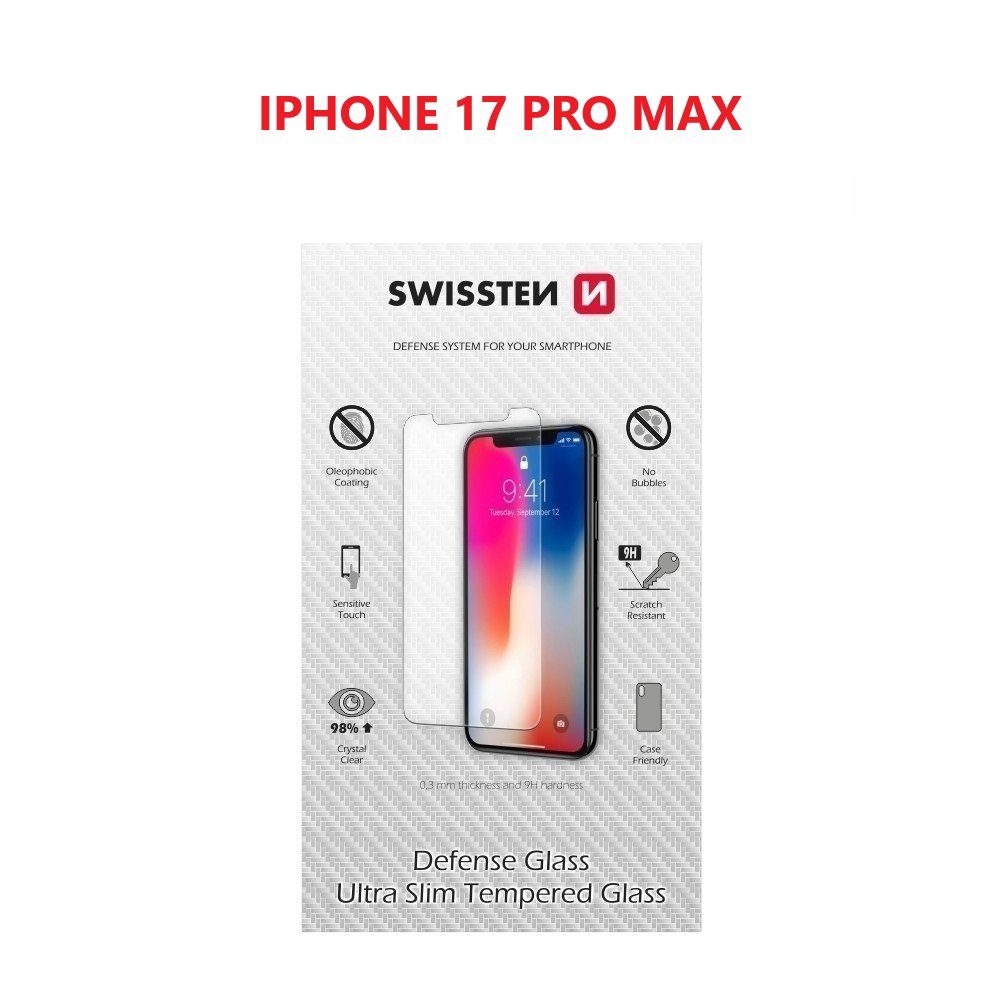 Swissten temperované sklo pre Apple iPhone 17 Pro Max