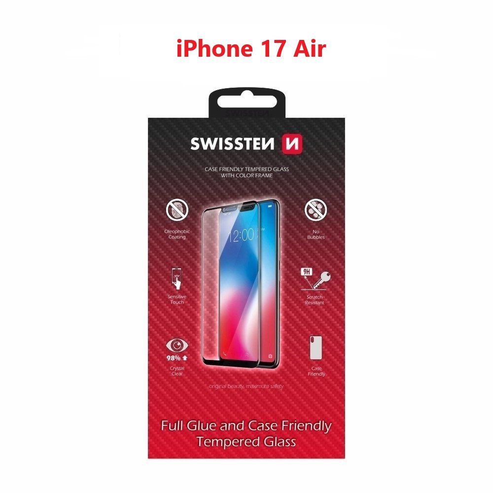 Swissten Case Friendly pre Apple iPhone Air čierne