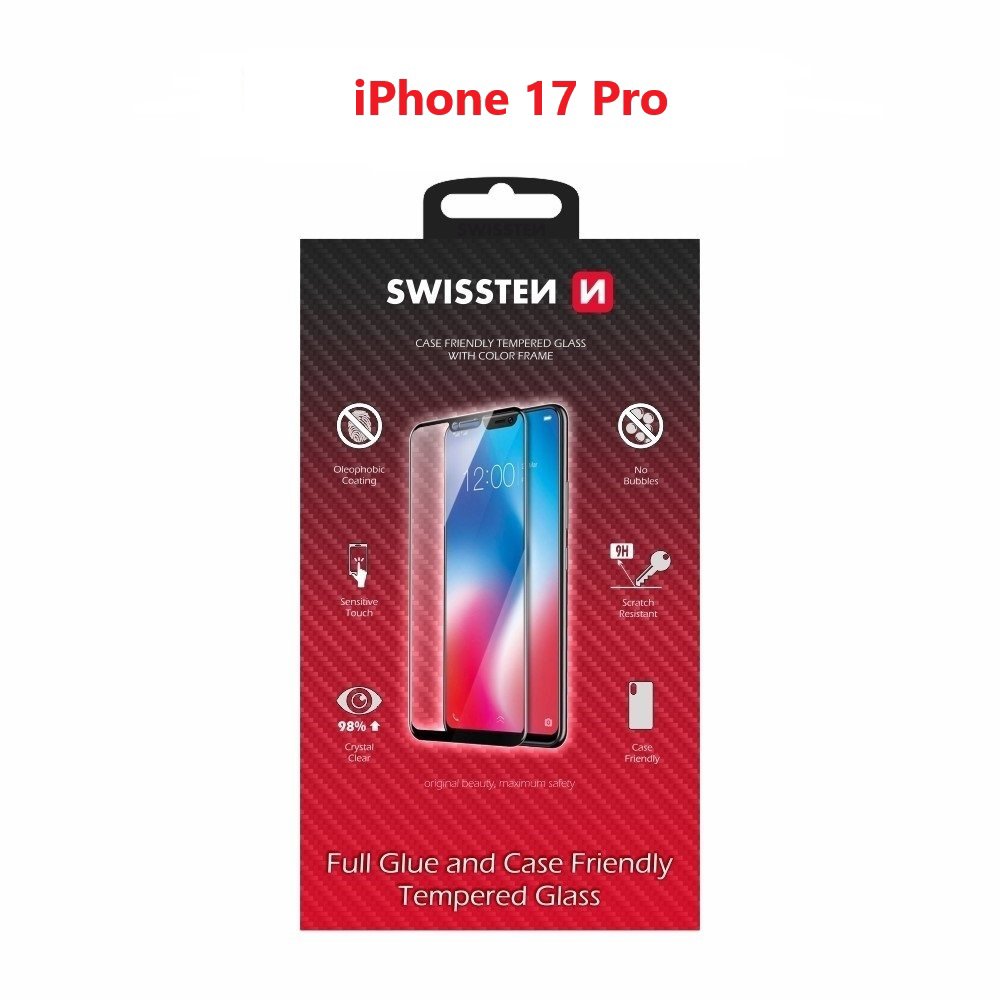 Swissten Case Friendly pre Apple iPhone 17 Pro čierne
