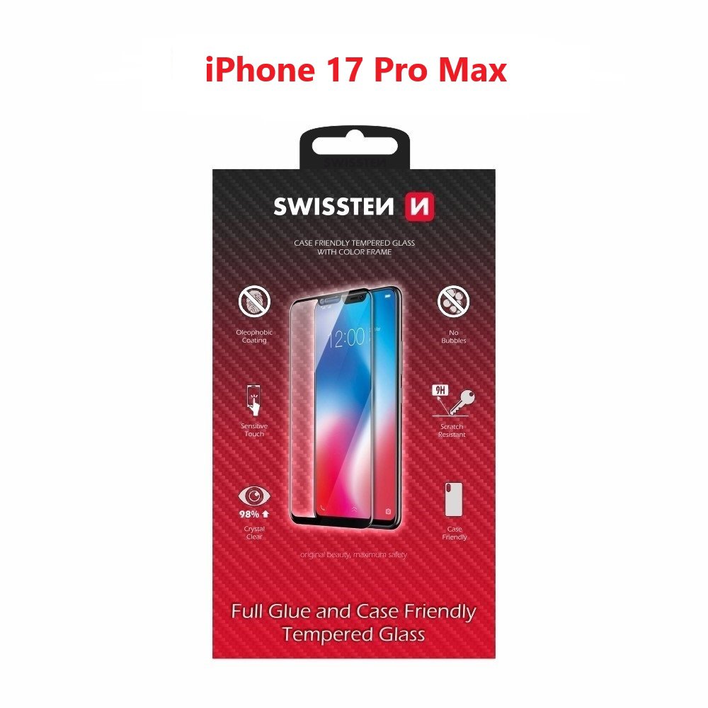 Swissten Case Friendly pre Apple iPhone 17 Pro Max čierne