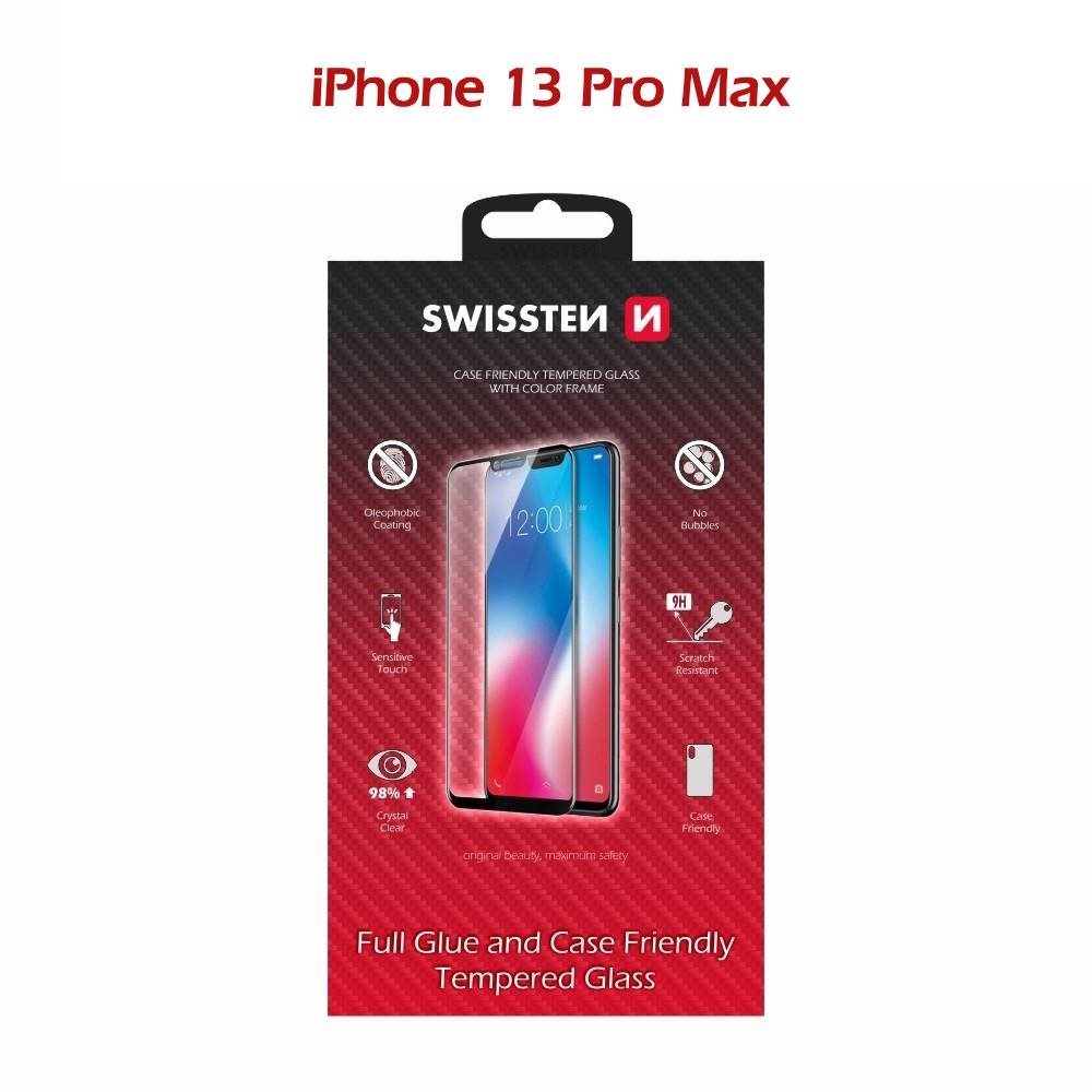 Swissten Case Friendly pre Apple iPhone 13 Pro Max čierne