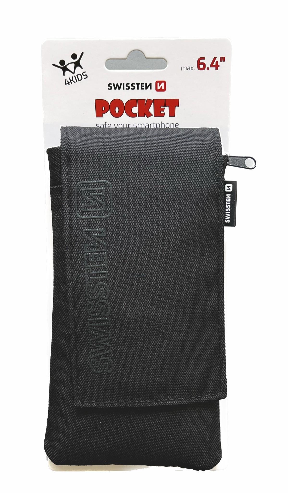 Swissten Pocket 6,4" čierne