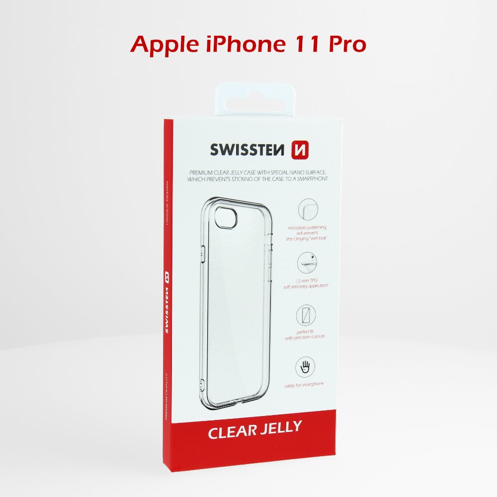 Swissten Clear Jelly na Apple iPhone 11 PRO