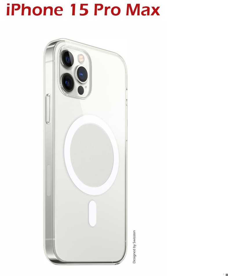 Swissten Clear Jelly MagStick na Apple iPhone 15 Ultra/ transparentný