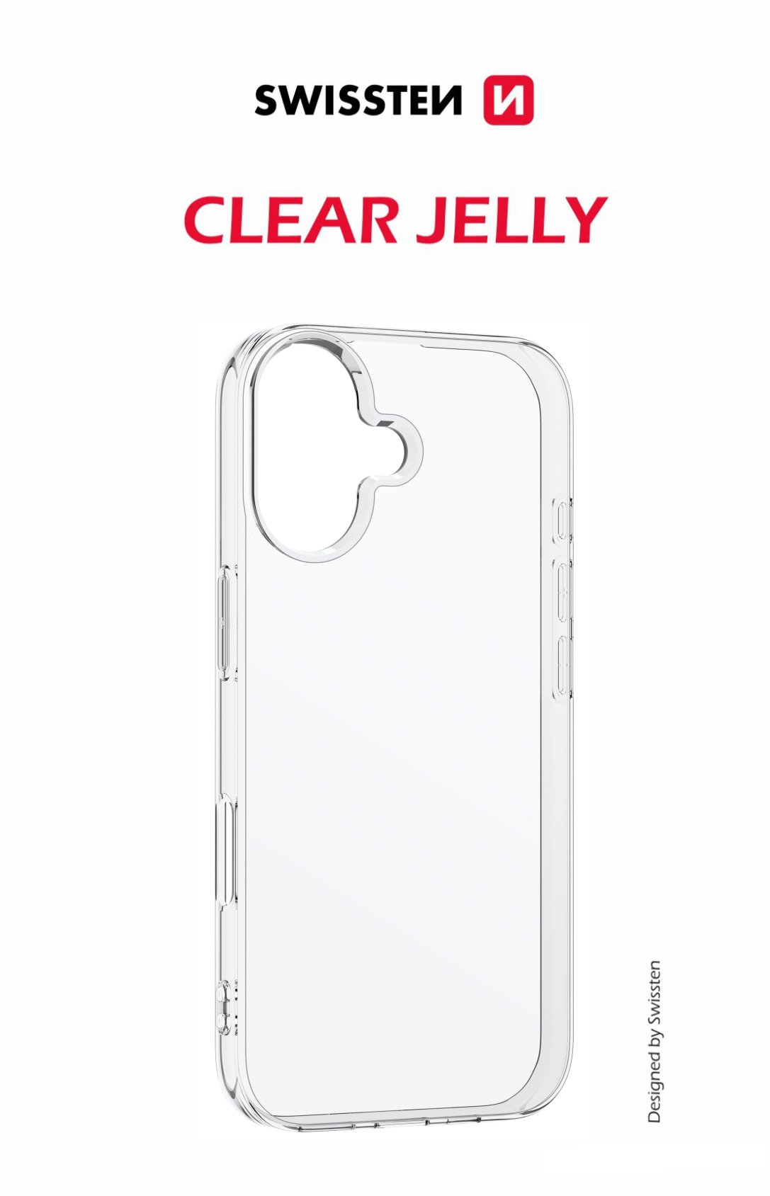 Swissten Clear Jelly pre Apple iPhone 17 transparentný