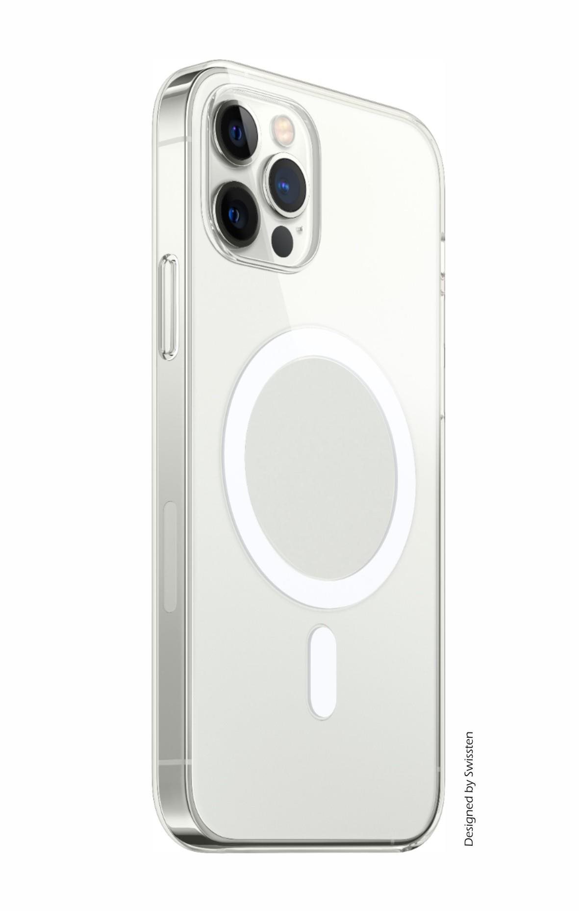 Swissten Clear Jelly MagStick na Apple iPhone 14 Pro transparentný