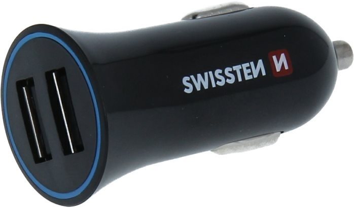 Swissten adaptér 2.4A + kábel USB-C 1.2 m