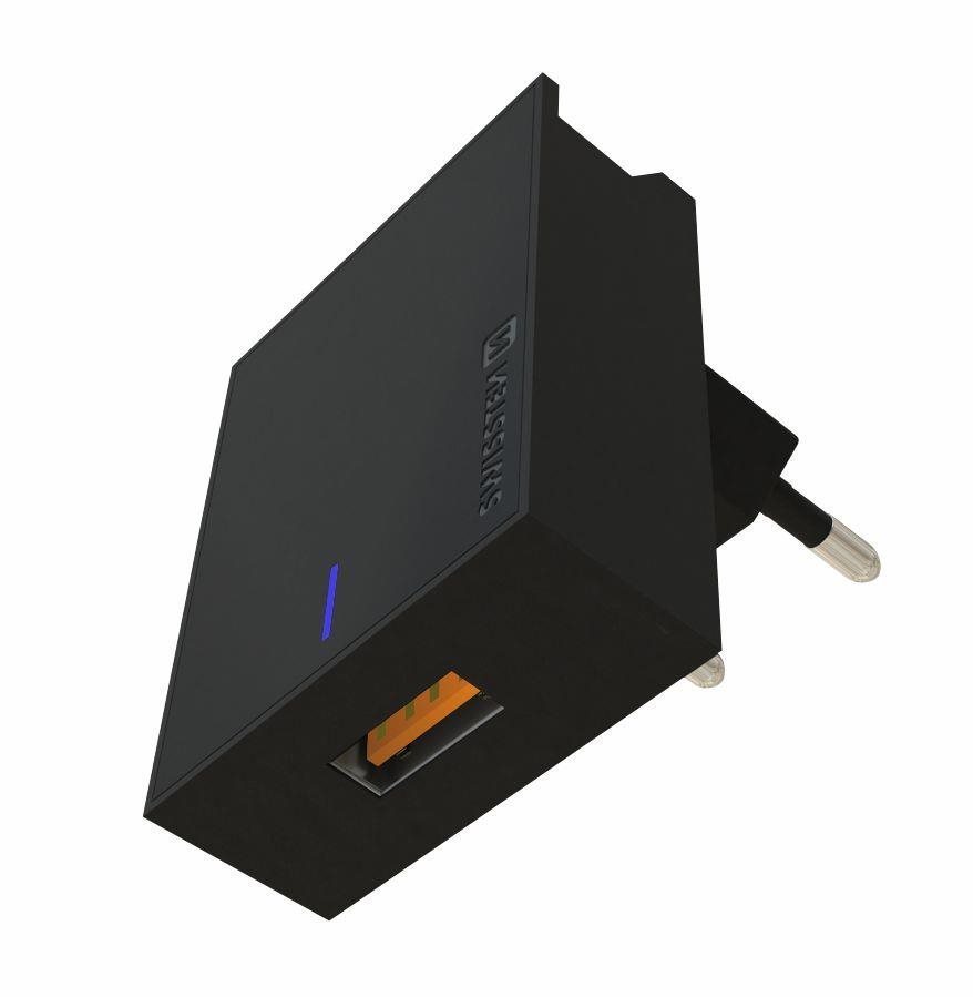 Swissten sieťový adaptér pre Huawei Supercharge čierny