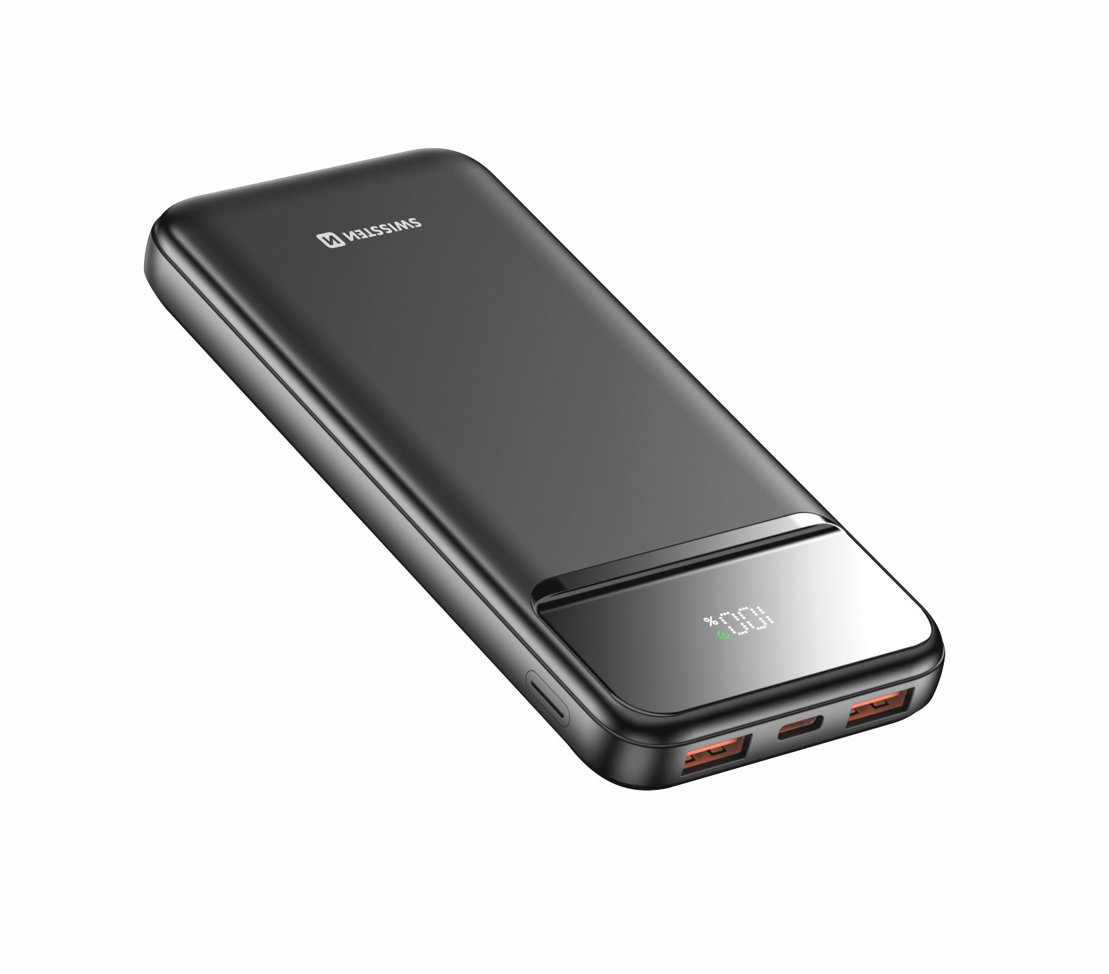 Swissten 10000 mAh Power Line II čierna