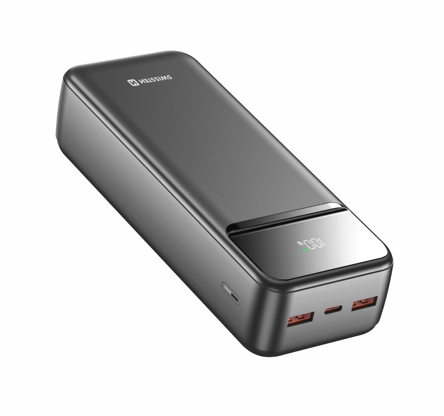 Swissten 30000 mAh Power Line II čierna