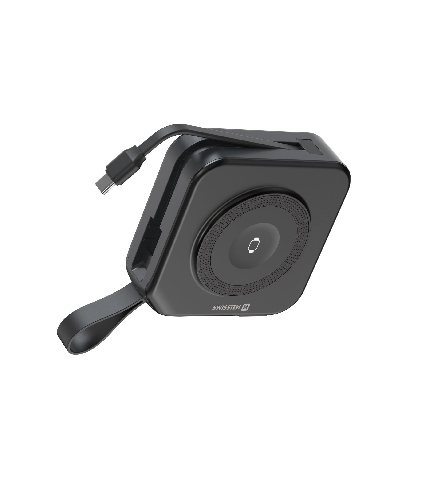 Swissten All-in-One Pro s vymeniteľnými vidlicami 10000 mAh 20 W čierny