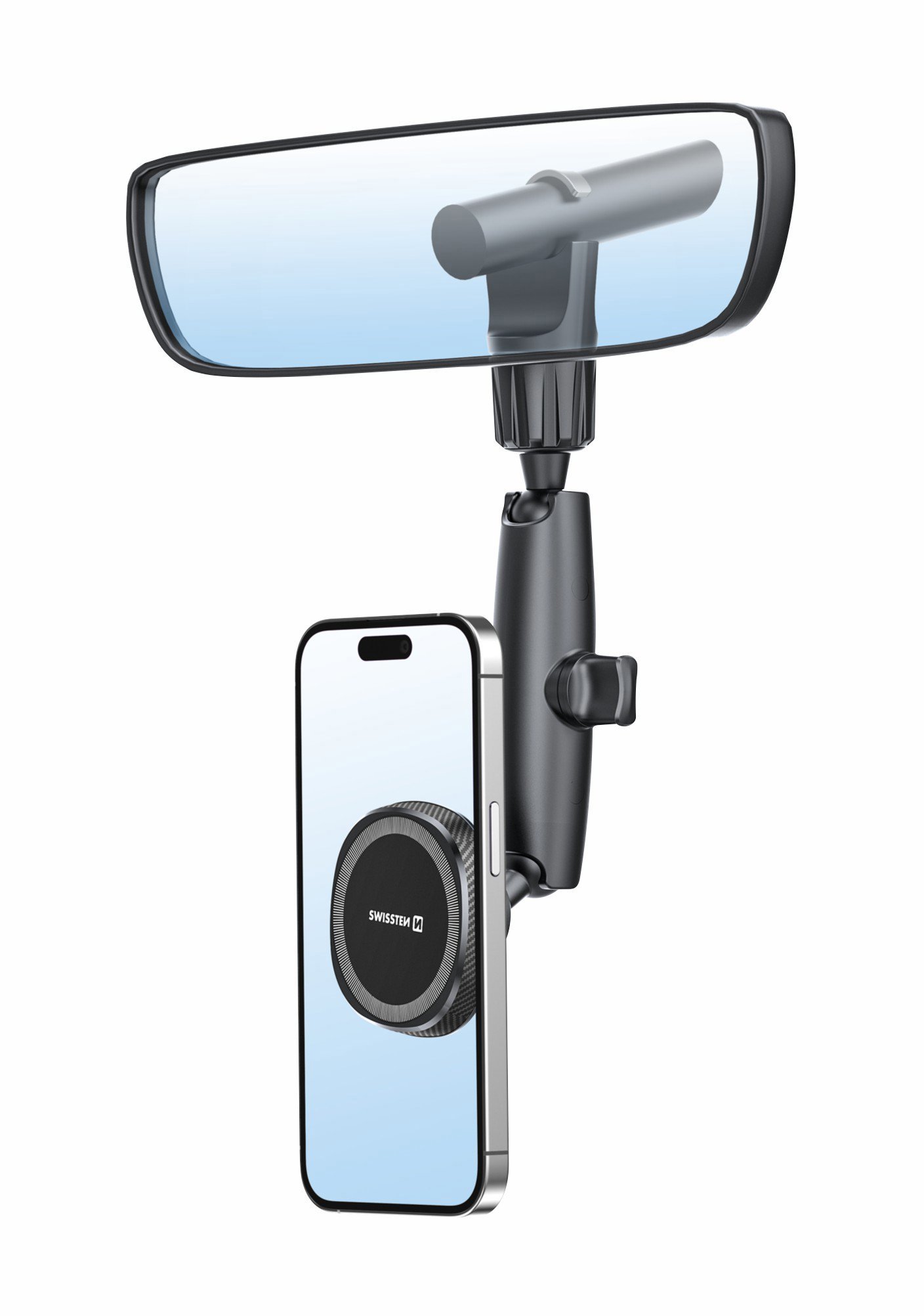 Swissten Mirror magnetický držiak do auta