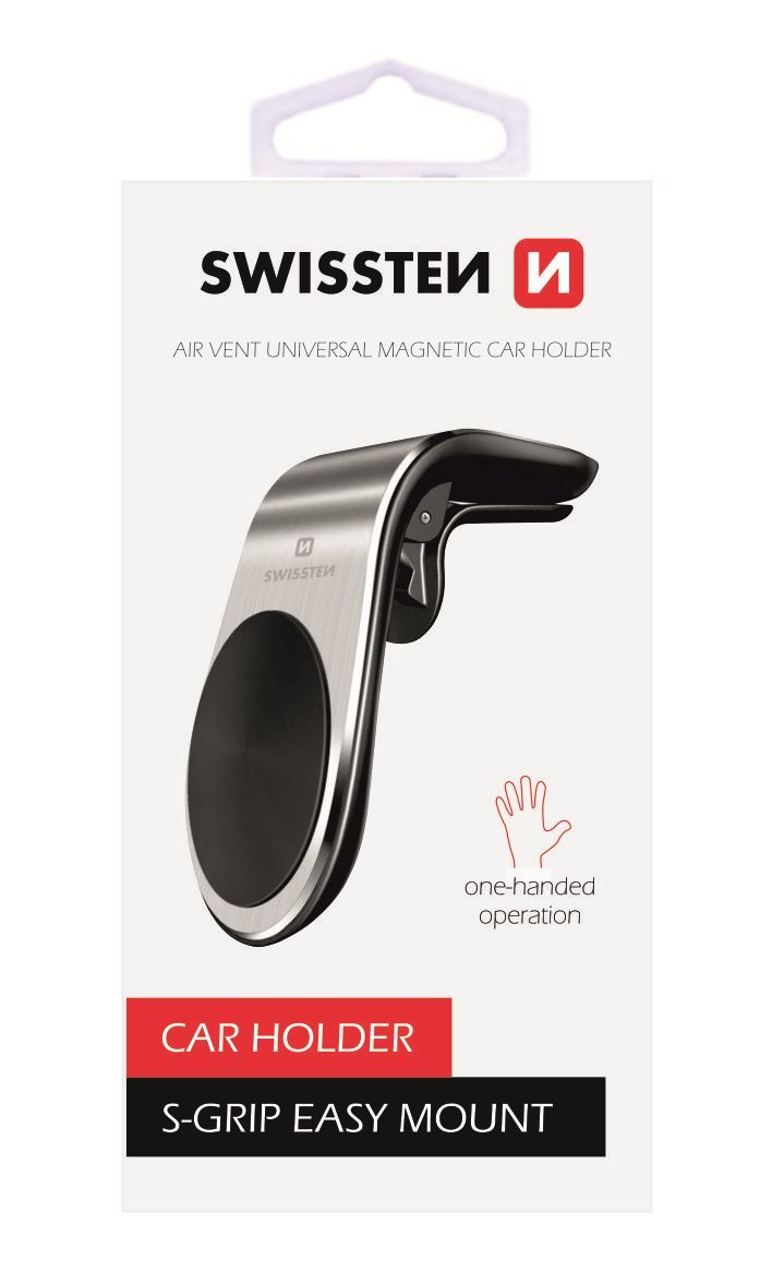 Swissten EASY MOUNT držiak do ventilácie čierny