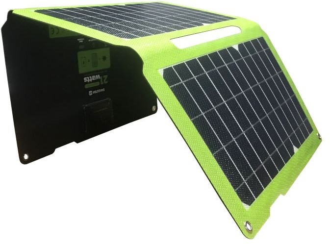 Swissten skladací solárny panel 21 W