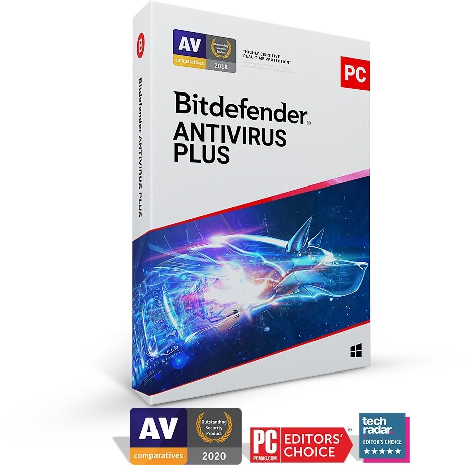 Bitdefender Antivirus Plus pre 3 zariadenia na 2 roky (elektronická licencia)