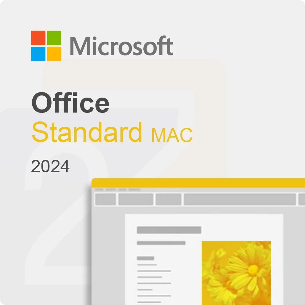 Microsoft Office LTSC Standard for Mac 2024 (elektronická licencia)