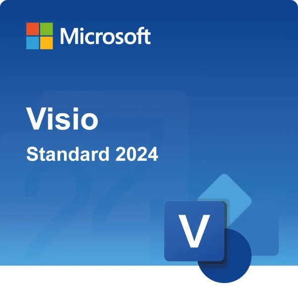 Microsoft Visio LTSC Standard 2024, EDU - iba školy (elektronická licencia)