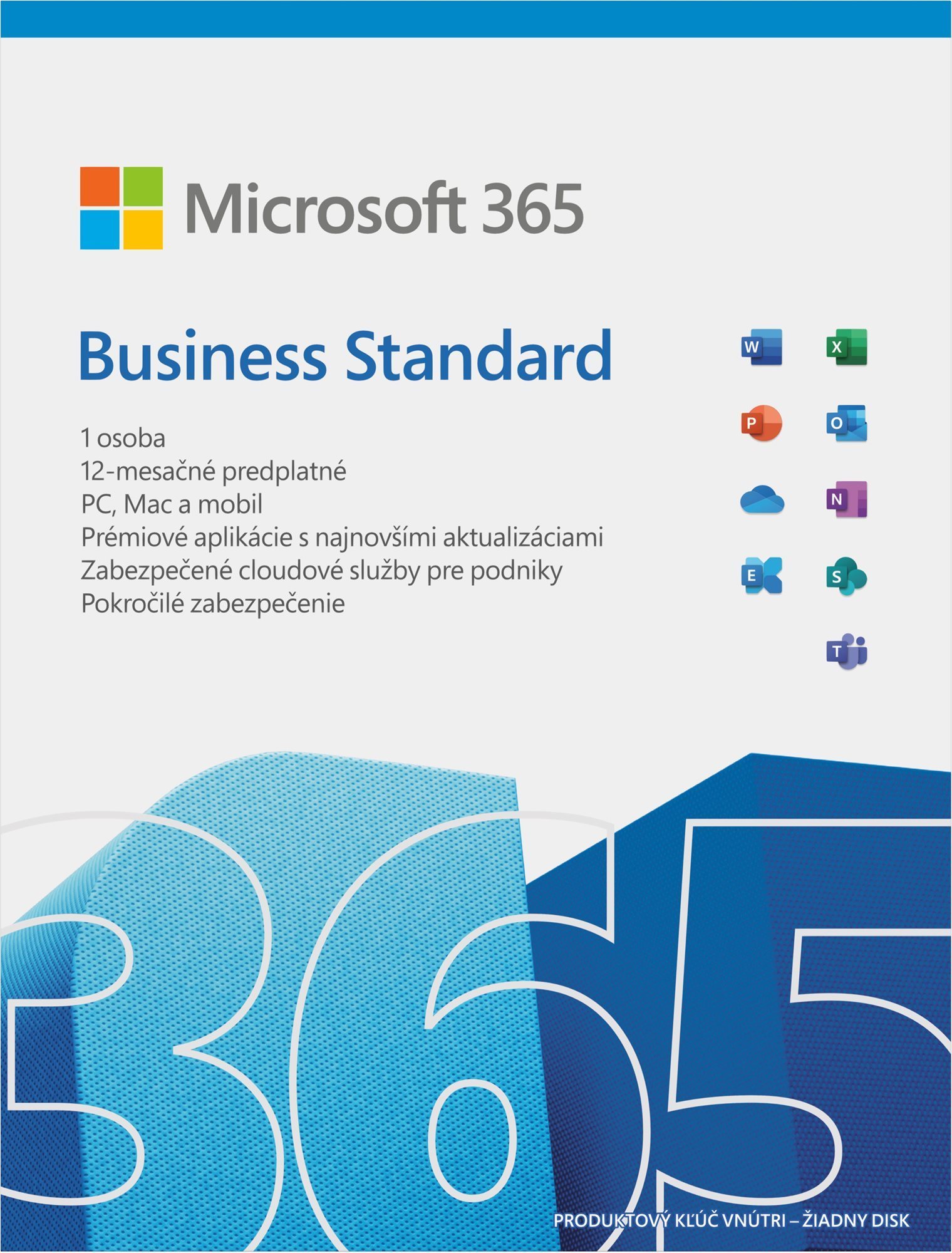 Microsoft 365 Business Standard (elektronická licencia)