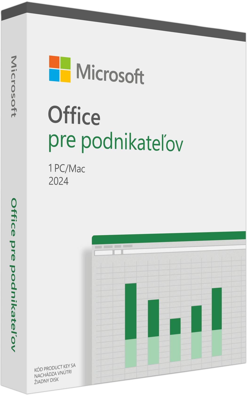 Microsoft Office 2024 pre domácnosti a podnikateľov CZ (BOX)