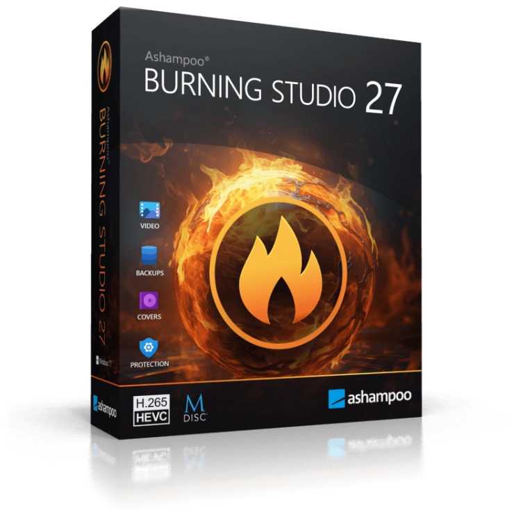 Ashampoo Burning Studio 27 (elektronická licencia)