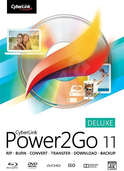 Cyberlink Power2GO Deluxe 11 (elektronická licencia)