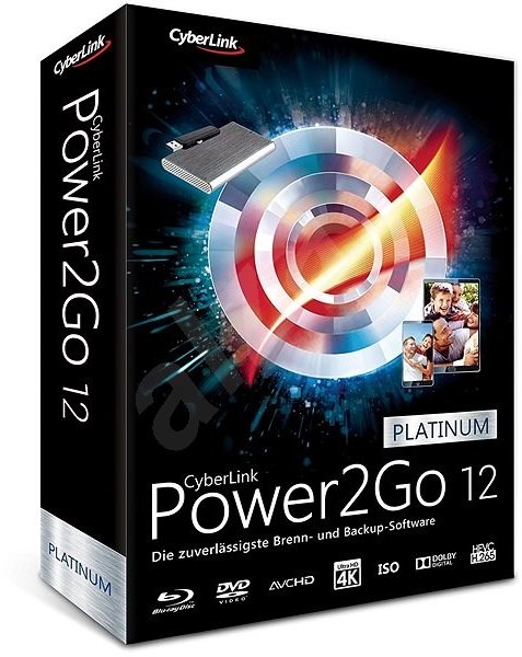 Cyberlink Power2GO Platinum 12 (elektronická licencia)