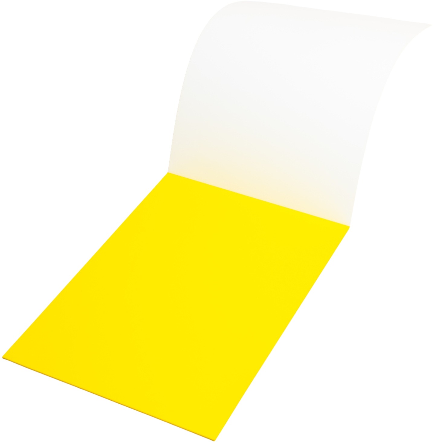 SYMBIO Elektrostatická popisovateľná fólia Symbioflipcharts 500 ×700 mm žlté (25 ks)