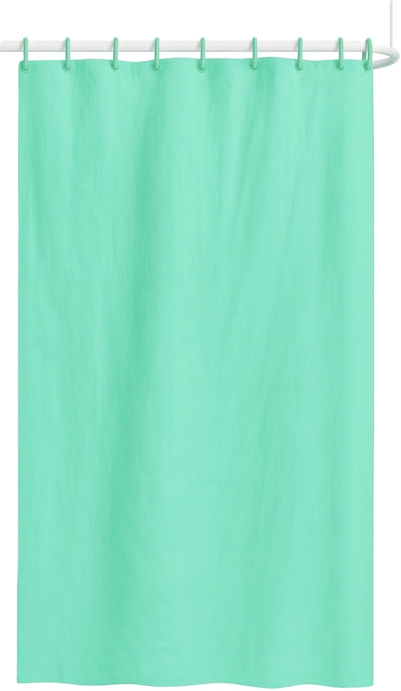 DuraHome Záves kúpeľňový 180 × 180 cm PEVA, zelený