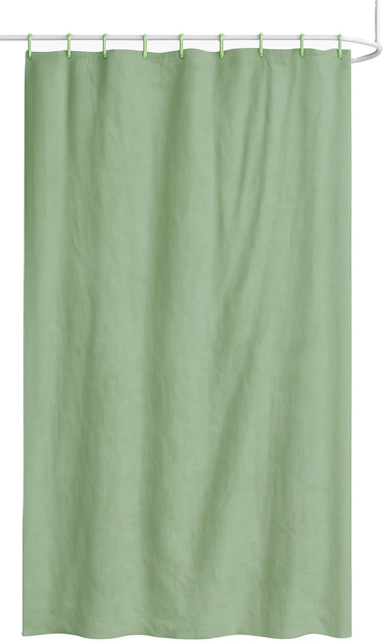 DuraHome Sprchový záves 180 × 200 cm, PVC, zelený