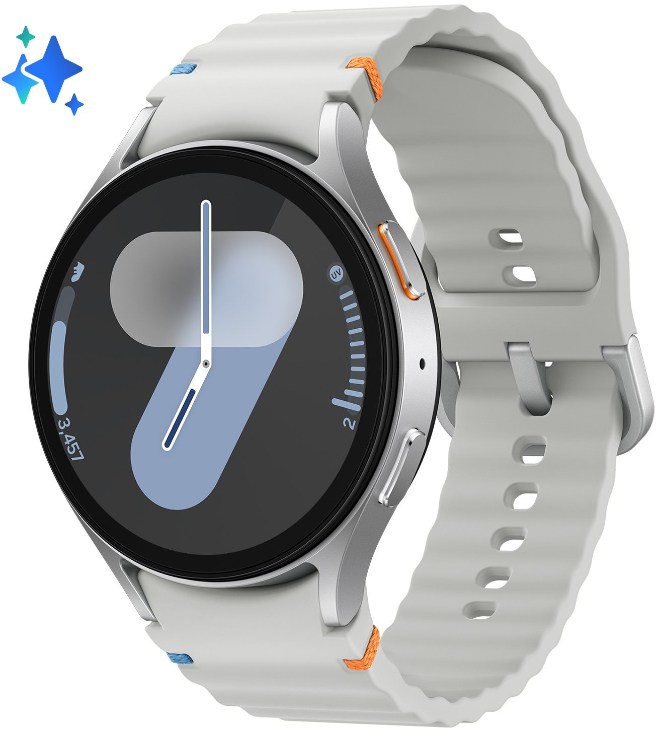 Samsung Galaxy Watch7 44 mm strieborné