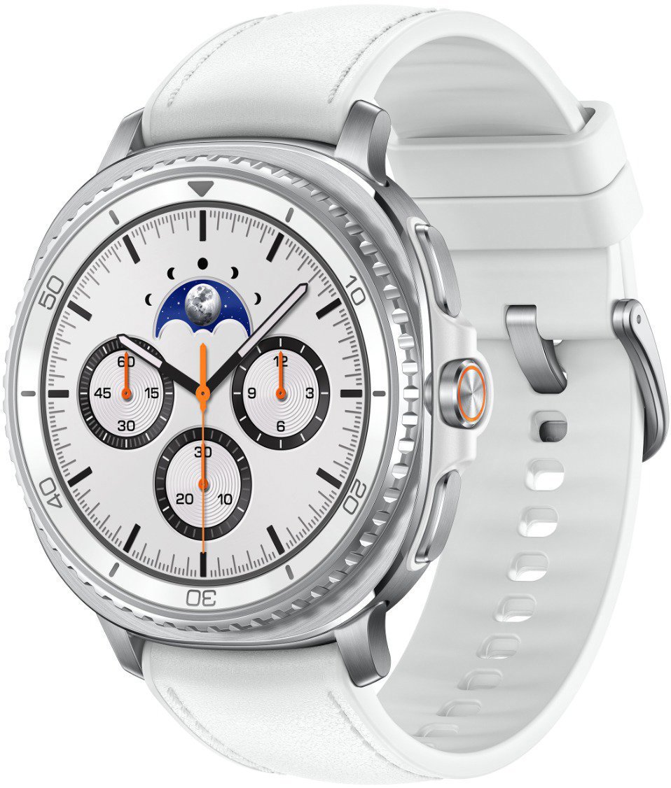 Samsung Galaxy Watch8 Classic 46 mm, Biele