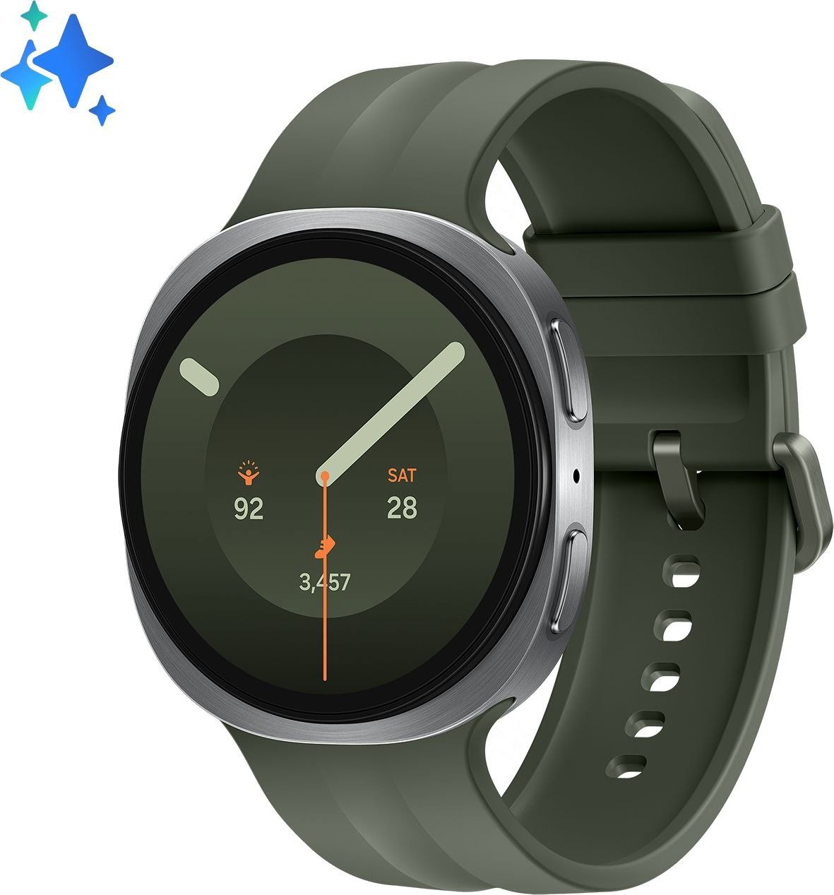 Samsung Galaxy Watch9 44 mm Strieborné
