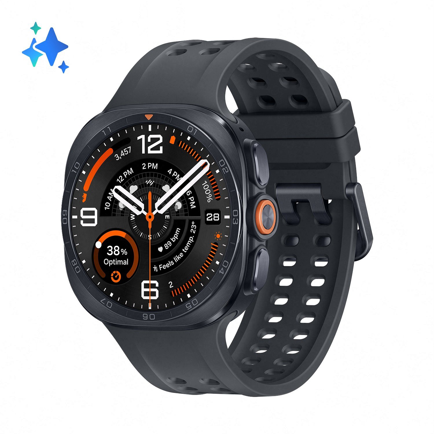 Samsung Galaxy Watch Ultra2 47 mm LTE Sivé