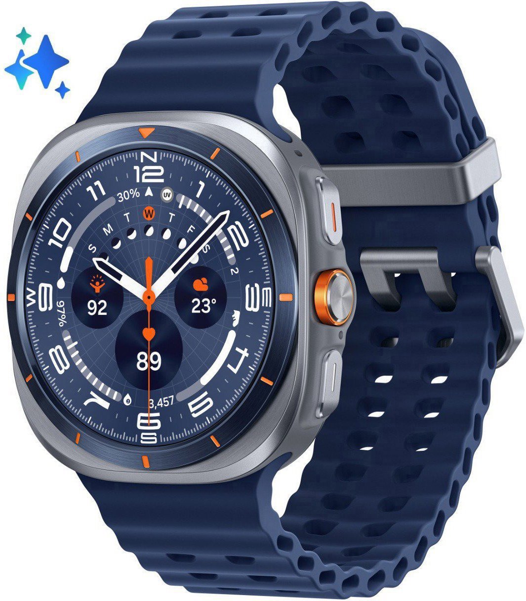 Samsung Galaxy Watch Ultra (2025) Modré