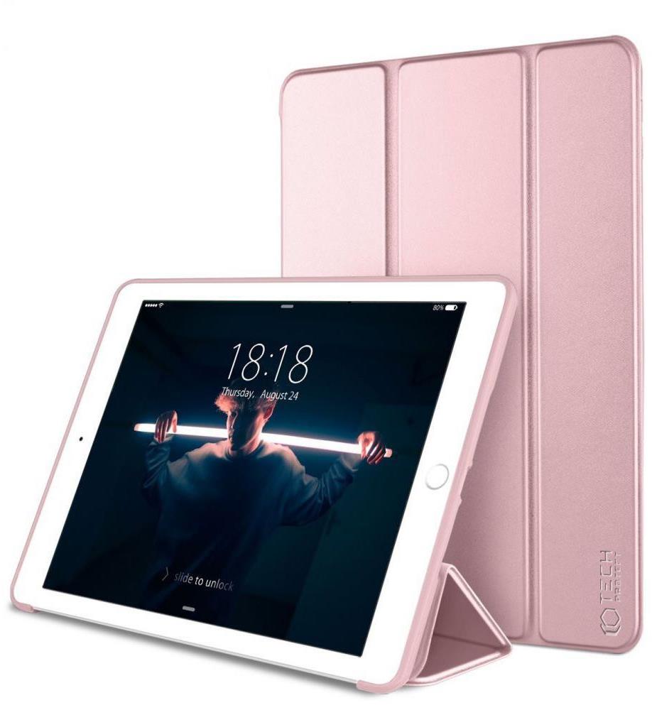 Tech-Protect Smartcase puzdro na iPad 9.7'' 2017 / 2018, ružovo-zlaté