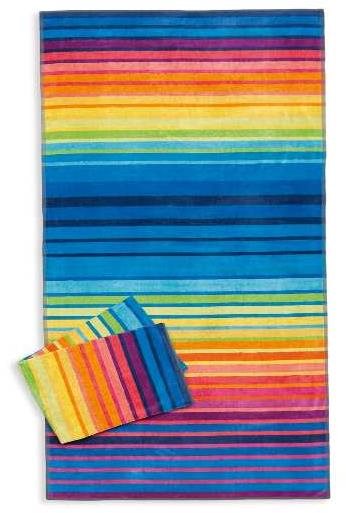 SCANquilt VELUR pruhy 180 × 100 cm