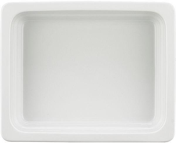 SCHÖNWALD Gastronádoba 1/2 , 325 × 265 mm, v = 65 mm, biela, porcelán