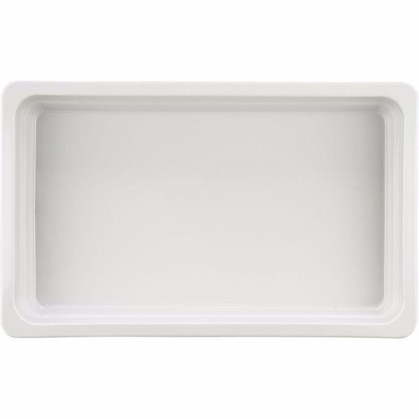 SCHÖNWALD Gastronádoba 1/1 530 × 325 mm, v = 20 mm porcelán