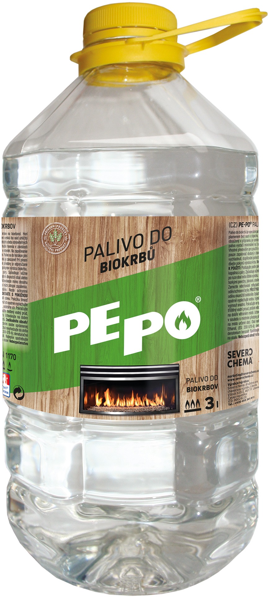 PE-PO palivo do biokozubov 3 l