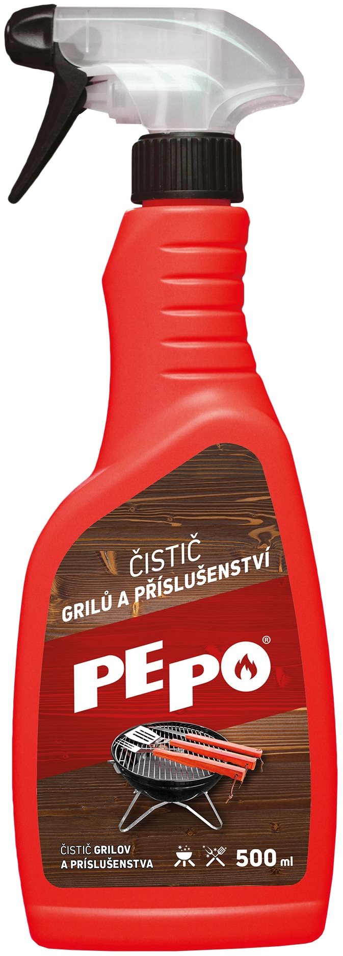 PE-PO čistič grilov 500 ml