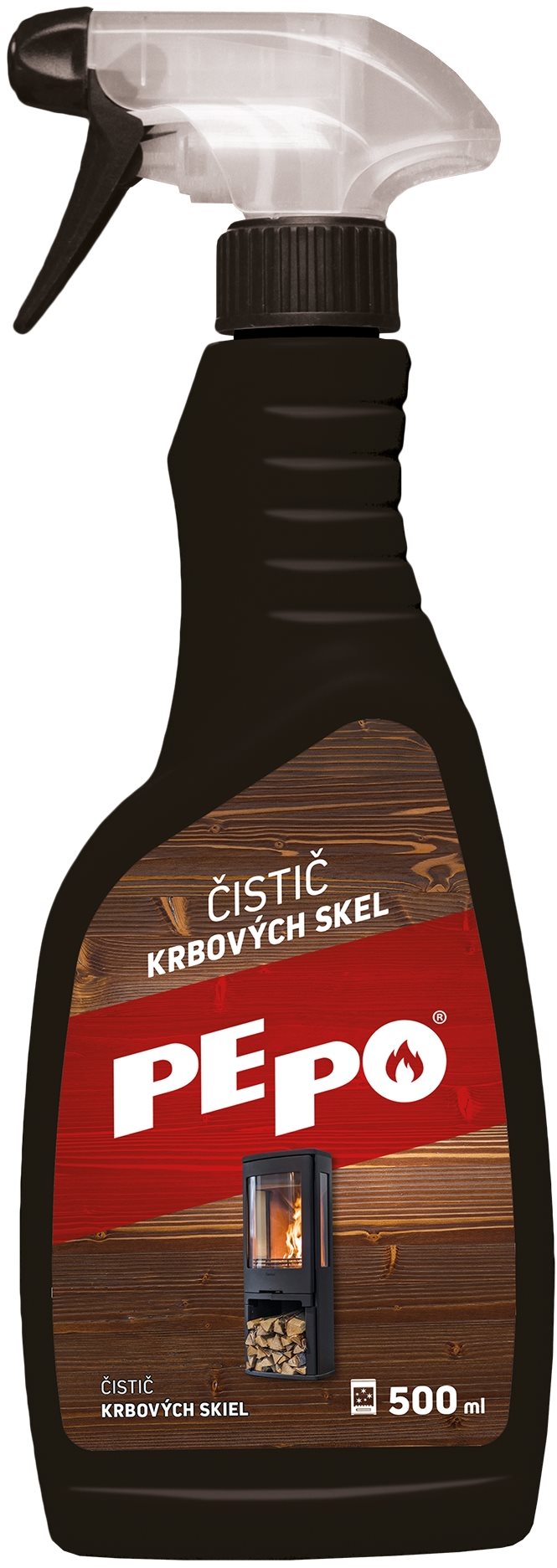 PE-PO čistič krbových skiel 500 ml