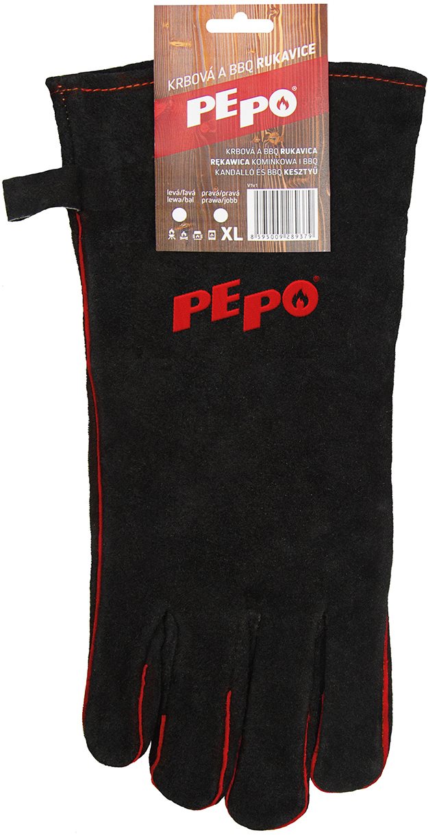 PE-PO krbová a BBQ rukavica