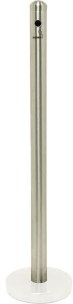 Securit Stĺpik na popolník, nerez, strieborný