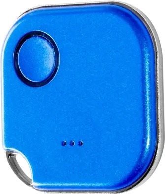 Shelly Bluetooth Button 1, batériové tlačidlo, modré